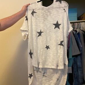 3xl knit honeyme top with stars